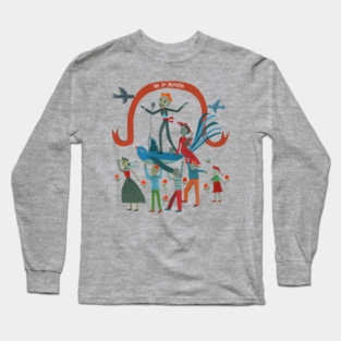 Dia de Muertos Parade Long Sleeve T-Shirt
