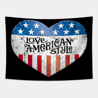 Love American Style Tapestry