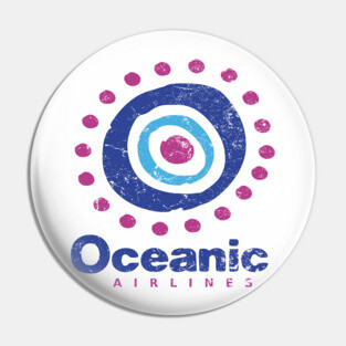 Oceanic Airlines Pin