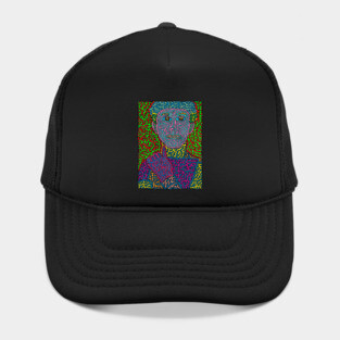 Andy Warhol Portrait - Pop Art Style Hat