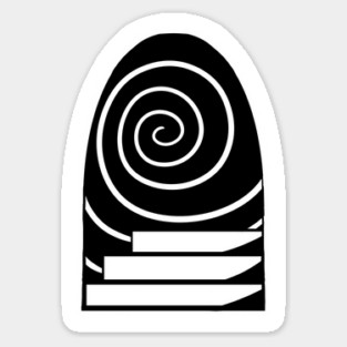 SPIRAL STAIRS Sticker