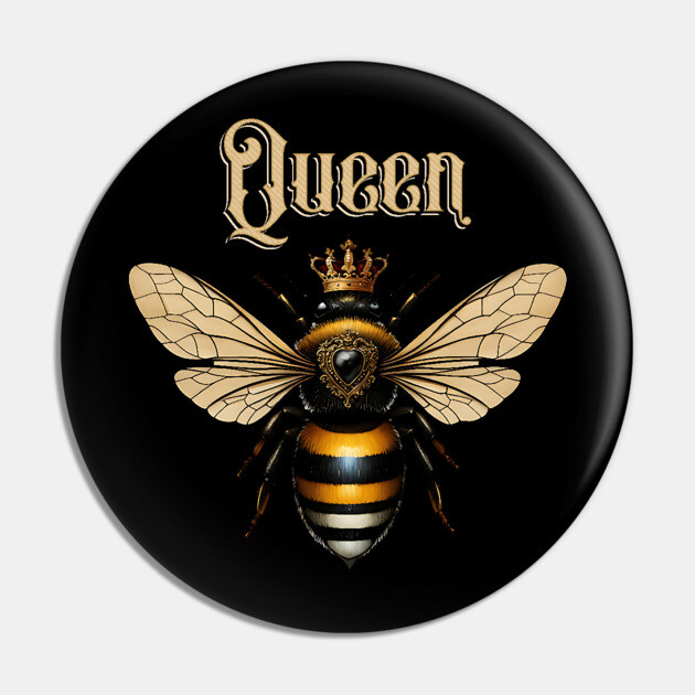 Queen Bee Pin by UrbanLifeApparel