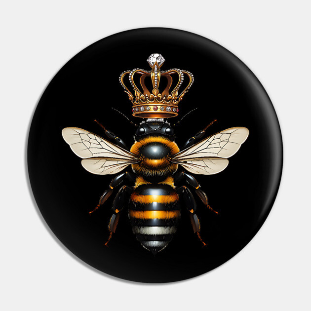 Queen Bee 2 Pin by UrbanLifeApparel