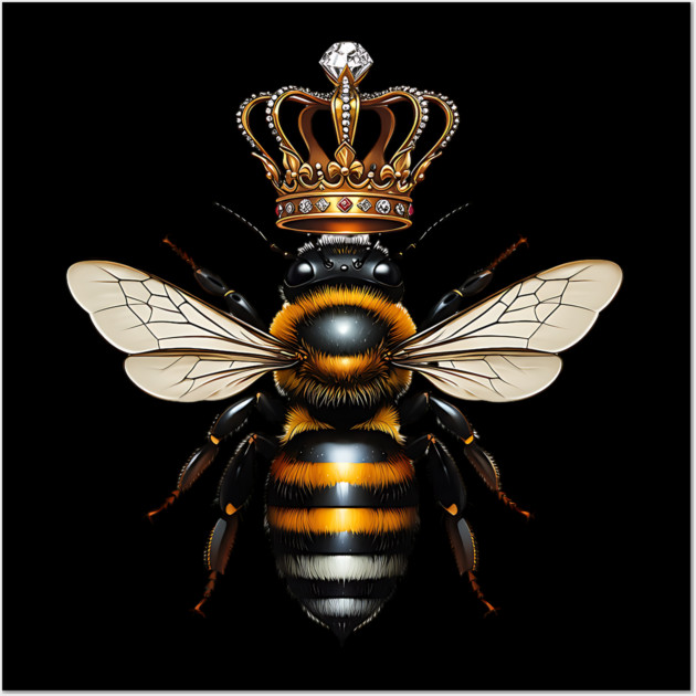 Queen Bee 2 Wall Art by UrbanLifeApparel