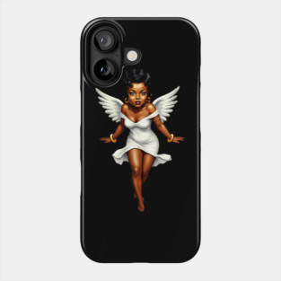 Cute Black Angel Phone Case