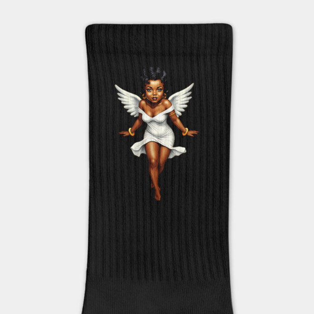 Cute Black Angel by UrbanLifeApparel