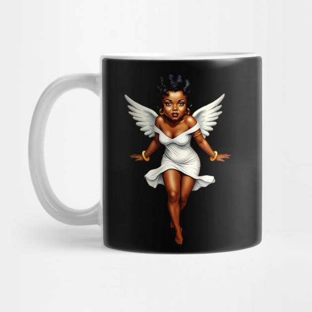 Cute Black Angel by UrbanLifeApparel