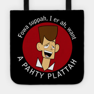 For Supper I Want A Party Platter Tote
