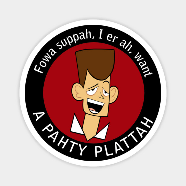 For Supper I Want A Party Platter Magnet by JoTheZette