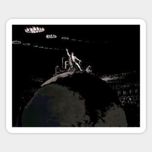 Satan Presiding At The Infernal Council, Paradise Lost Sticker