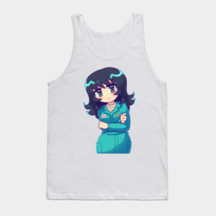 Anya mouthwashing Tank Top
