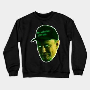 Zombie Elon Musk Crewneck Sweatshirt