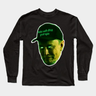 Zombie Elon Musk Long Sleeve T-Shirt