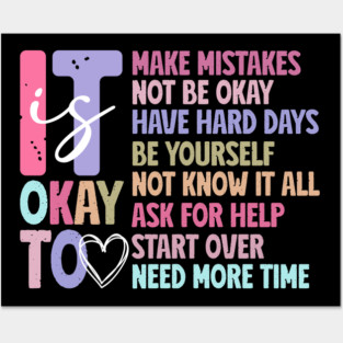 Mental Health and Wellness Posters and Art