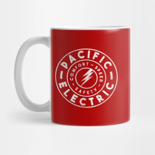Pacific Electric Railway Outline Mug