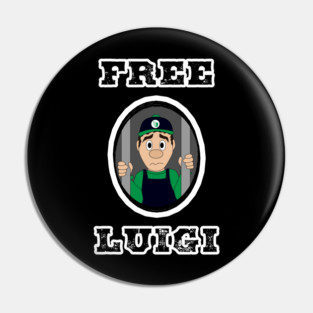 Free Luigi Pin