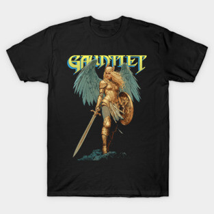 Gauntlet Valkyrie Fantasy Retro Vintage Video Game T-Shirt