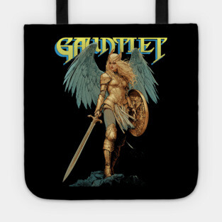 Gauntlet Valkyrie Fantasy Retro Vintage Video Game Tote