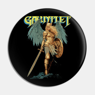 Gauntlet Valkyrie Fantasy Retro Vintage Video Game Pin