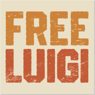 FREE LUIGI Posters and Art