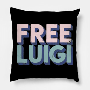 FREE LUIGI Pillow