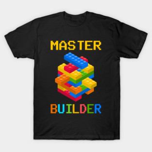 Master Builder - Lego Lover T-Shirt