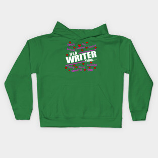 Writer Kids Hoodie