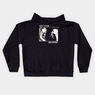 Attack On Titan , Eat Your Protein, AOT Eren Jaeger Kids Hoodie