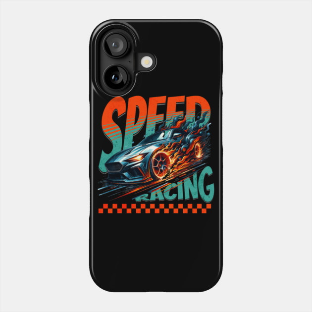 Speed Racing Adventure Tee Phone Case by Urbanprint
