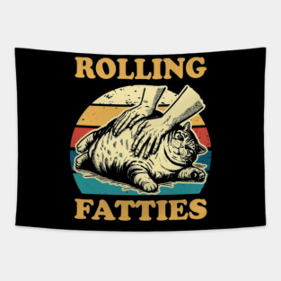 Rolling Fatties Retro Tapestry