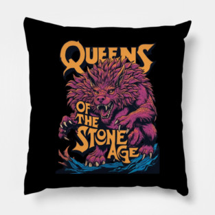 Queens of the Stone Age monster fanart Pillow