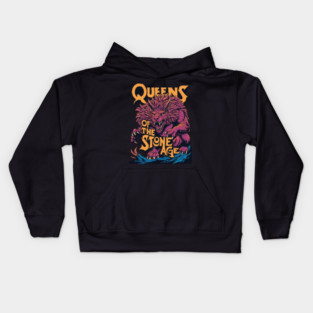 Queens of the Stone Age monster fanart Kids Hoodie