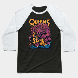 Queens of the Stone Age monster fanart Baseball T-Shirt
