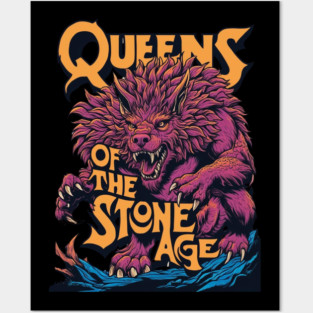 Queens of the Stone Age monster fanart Posters and Art