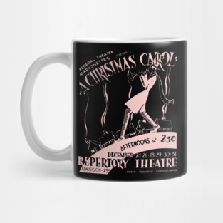 A Christmas Color - Analog Vintage Poster Mug