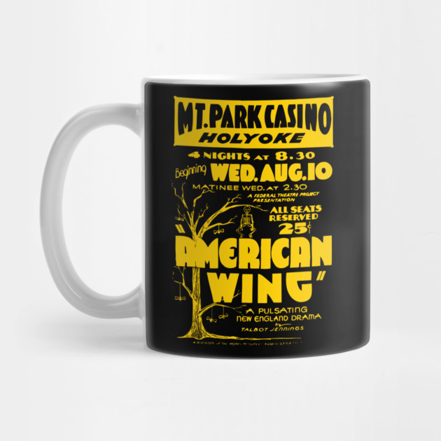 American Wing - Vintage Theatre Poster - Analog by TuncGK