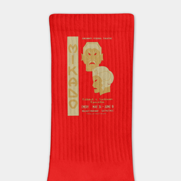 Mikado - Comedy Musical - Vintage Analog Poster by TuncGK