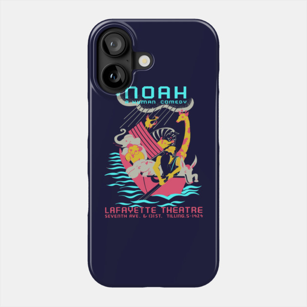 Noah - A Human Comedy - Vintage Analog Poster Phone Case by TuncGK