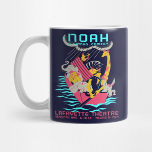 Noah - A Human Comedy - Vintage Analog Poster Mug