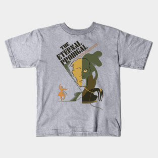 The Eternal Prodigal - Vintage Musical Poster - Analog Design Kids T-Shirt