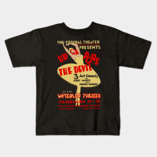 Up Pops the Devil - Vintage Musical Dance Ballet Poster Kids T-Shirt