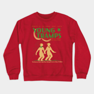 "Young Tramps" Federal Dance Theatre Poster Crewneck Sweatshirt