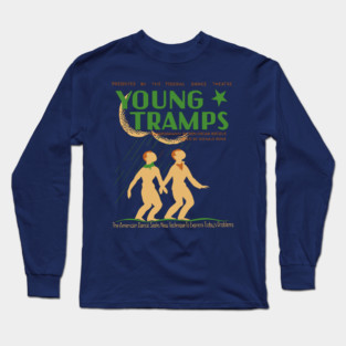 "Young Tramps" Federal Dance Theatre Poster Long Sleeve T-Shirt
