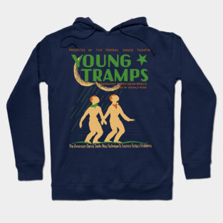 "Young Tramps" Federal Dance Theatre Poster Hoodie