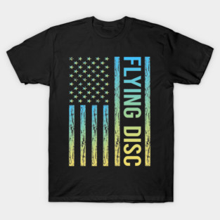 Gradient Flag 02 Flying Disc T-Shirt