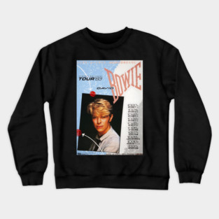 David Bowie - Serious Moonlight Tour of Japan Crewneck Sweatshirt