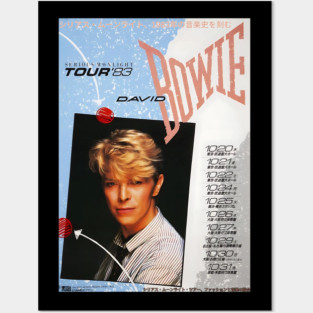 David Bowie - Serious Moonlight Tour of Japan Posters and Art