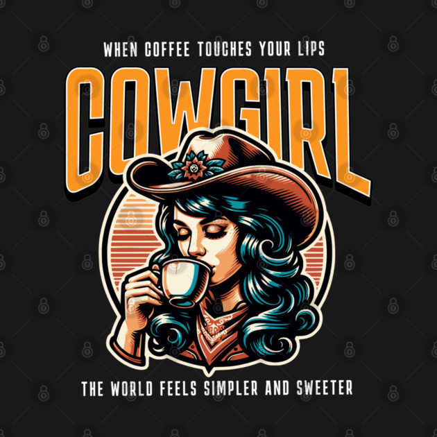 Cowgirl Magic: Coffee on Your Lips" by Urbanprint