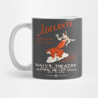 Adelante - Helen Tamiris - Vintage Musical Poster Mug
