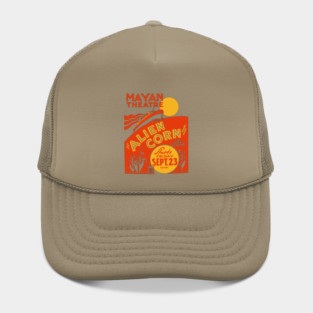 Alien Corn at Mayan Theatre - Vintage Analog Poster Hat